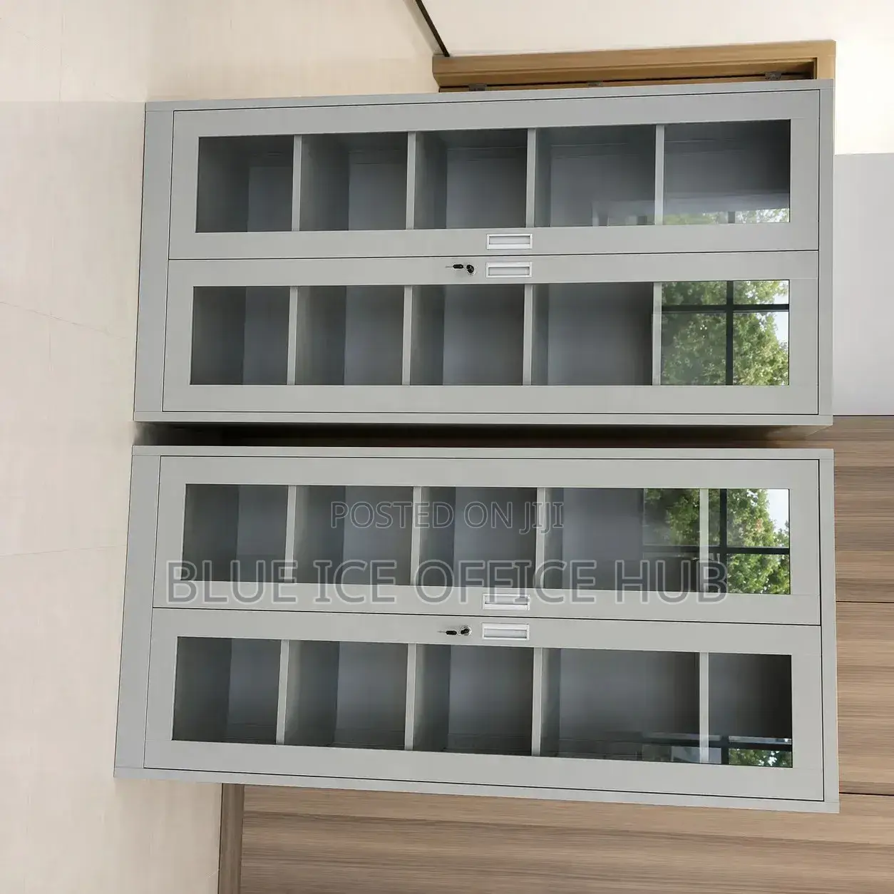 Heavy Duty Glass Door Office Filling Cabinet