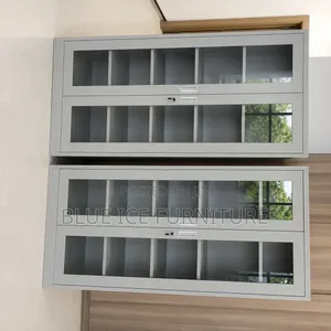 Heavy Duty Glass Door Office Filling Cabinet