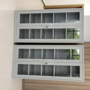 Heavy Duty Glass Door Office Filling Cabinet