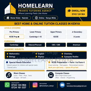 HomeLearn Private Tutoring Agency