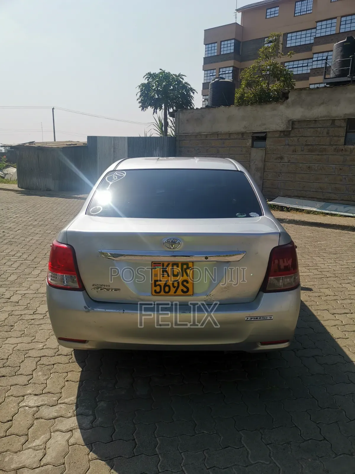 Toyota Axio 2012 Silver