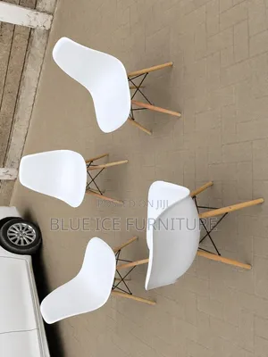 White Eames Dining Chairs Plastic Dining Chairs