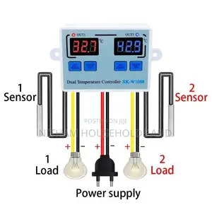 W1088 Dual LED Digital Temperature Sensor