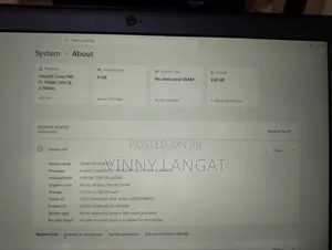 Laptop Lenovo ThinkPad X270 8GB Intel Core i7 SSD 256GB