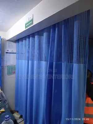 Built for Busy Hospitals. Blue Hospital Curtains