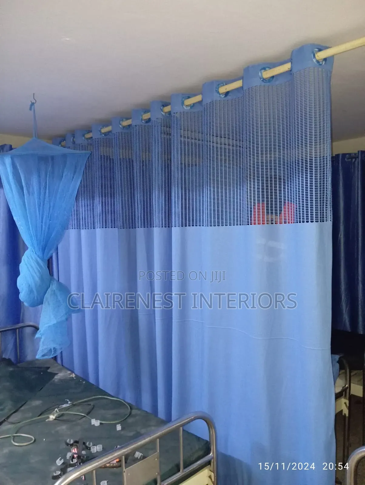 Blue and Cream Smart Privacy Hospital Solutions