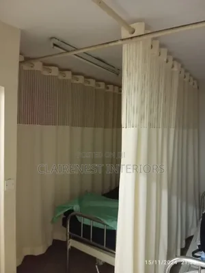 Blue and Cream Smart Privacy Hospital Solutions
