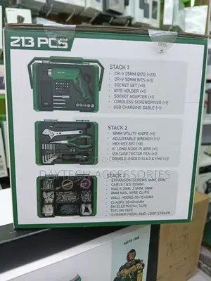 The Green Lion GTS-700 Tool Kit Set 213-Pieces.