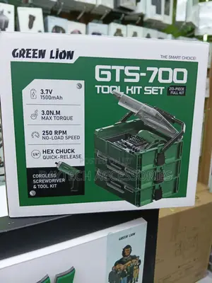 Green Lion GTS-700 Tool Kit Set 213 Pieces Full Repair Kit.