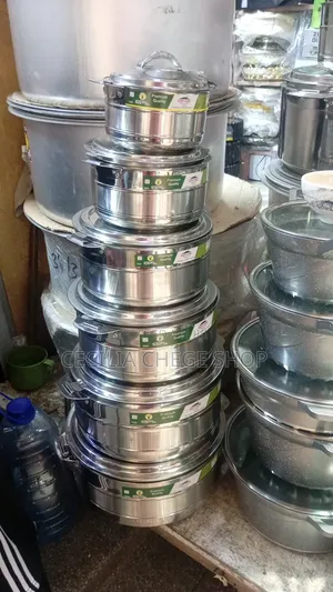 6pc Stainless Steel Hot Pot