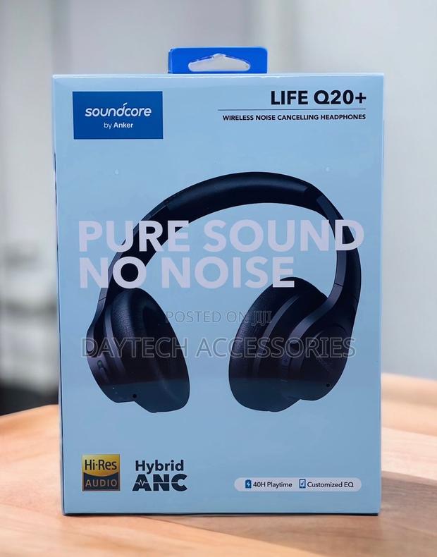 Anker Soundcore Life Q20+ Headphones in Black