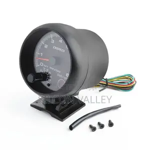 7color 12V Tachometer RPM Gauge 3.75'' Car Universal Tachometer Gauge