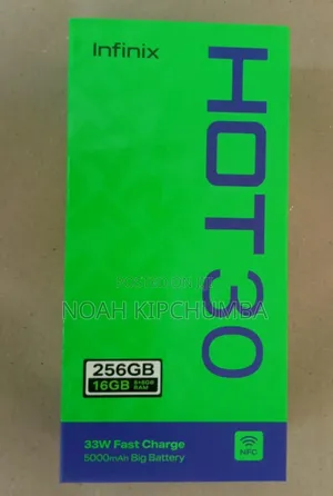 Infinix Hot 30 256 GB Black