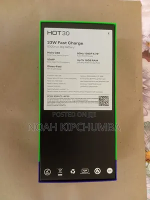 Infinix Hot 30 256 GB Black