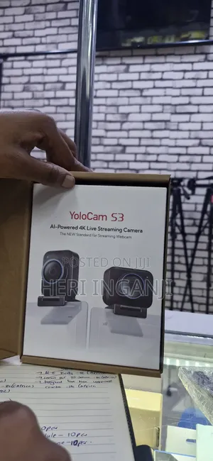 YOLOLIV YoloCam S3, Streaming Webcam for PC Mac