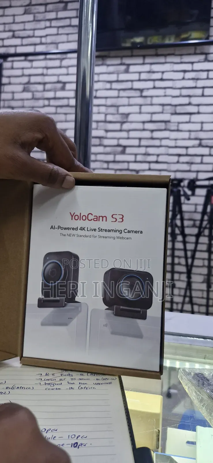 YOLOLIV YoloCam S3, Streaming Webcam for PC Mac
