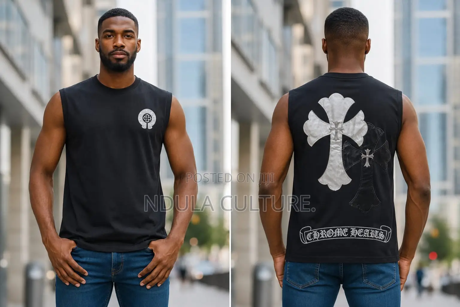 Chrome Hearts Sleeveless Tshirts (Tank Top)