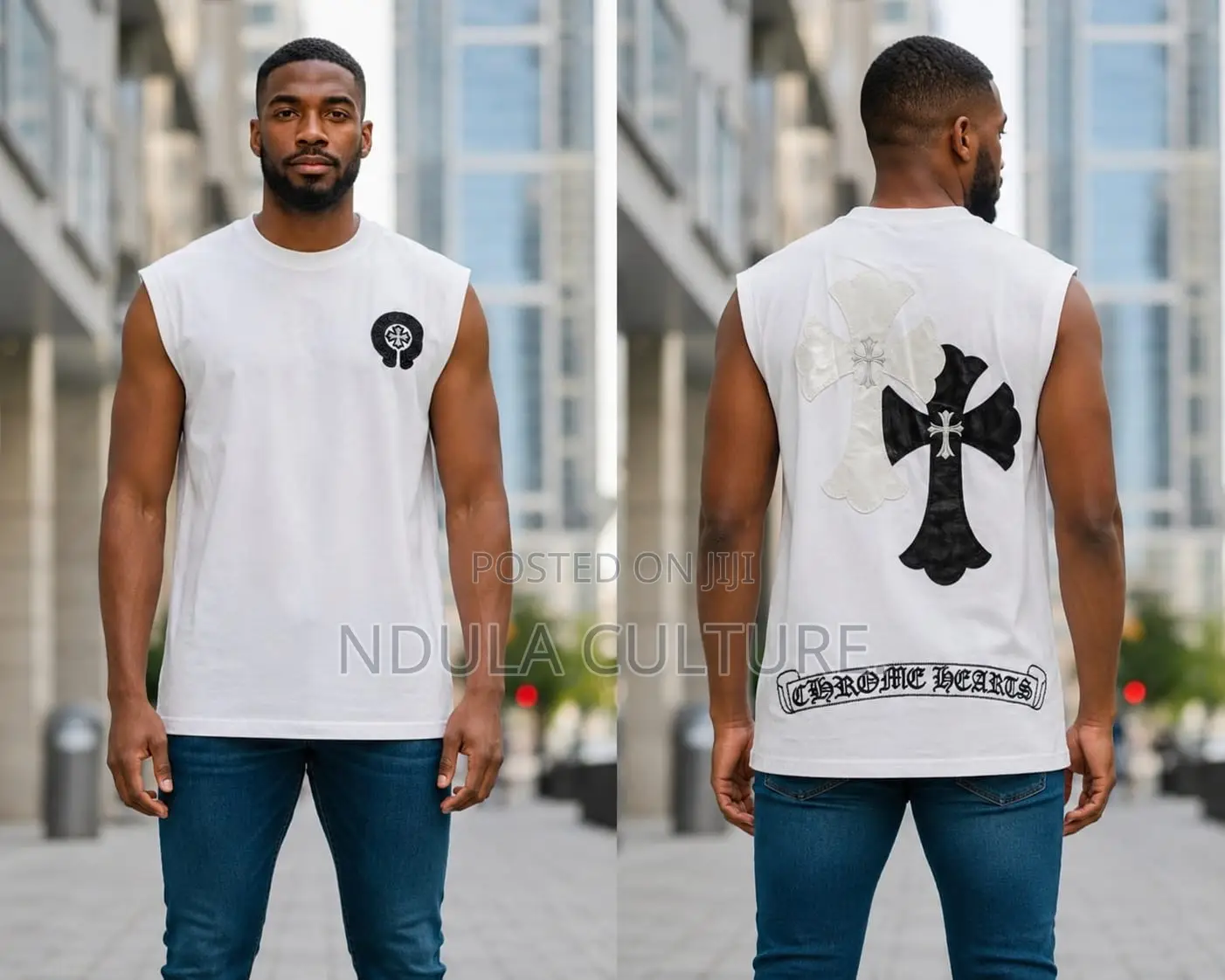 Chrome Hearts Sleeveless Tshirts (Tank Top)