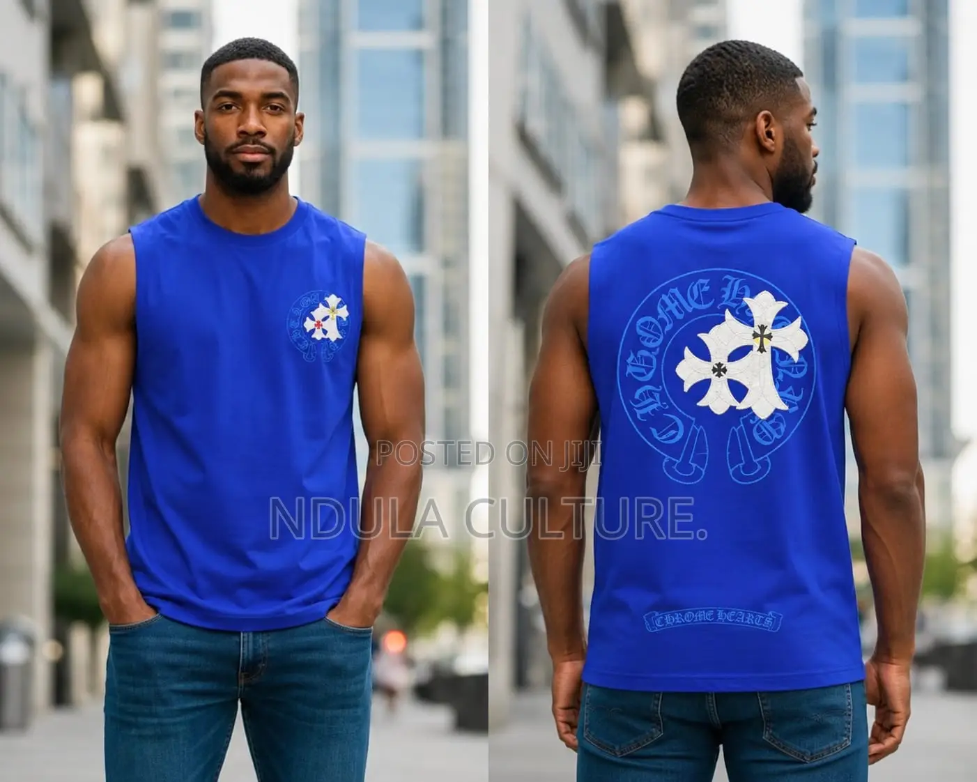 Chrome Hearts Sleeveless Tshirts (Tank Top)