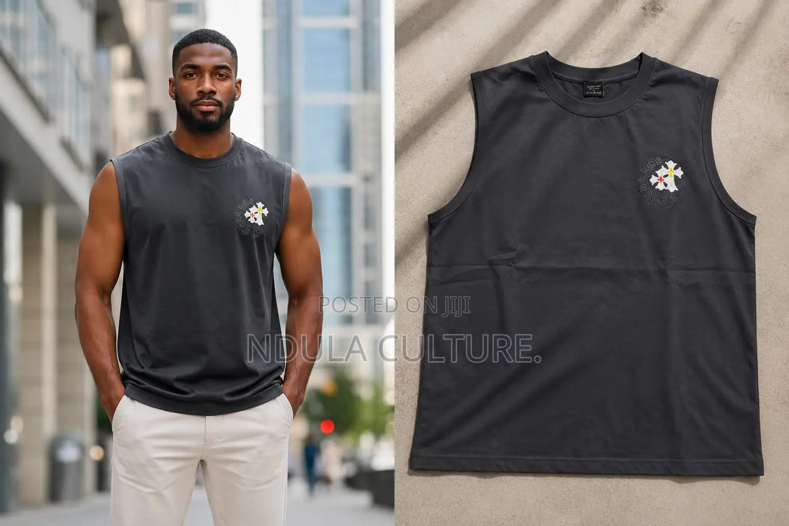 Chrome Hearts Sleeveless Tshirts (Tank Top)