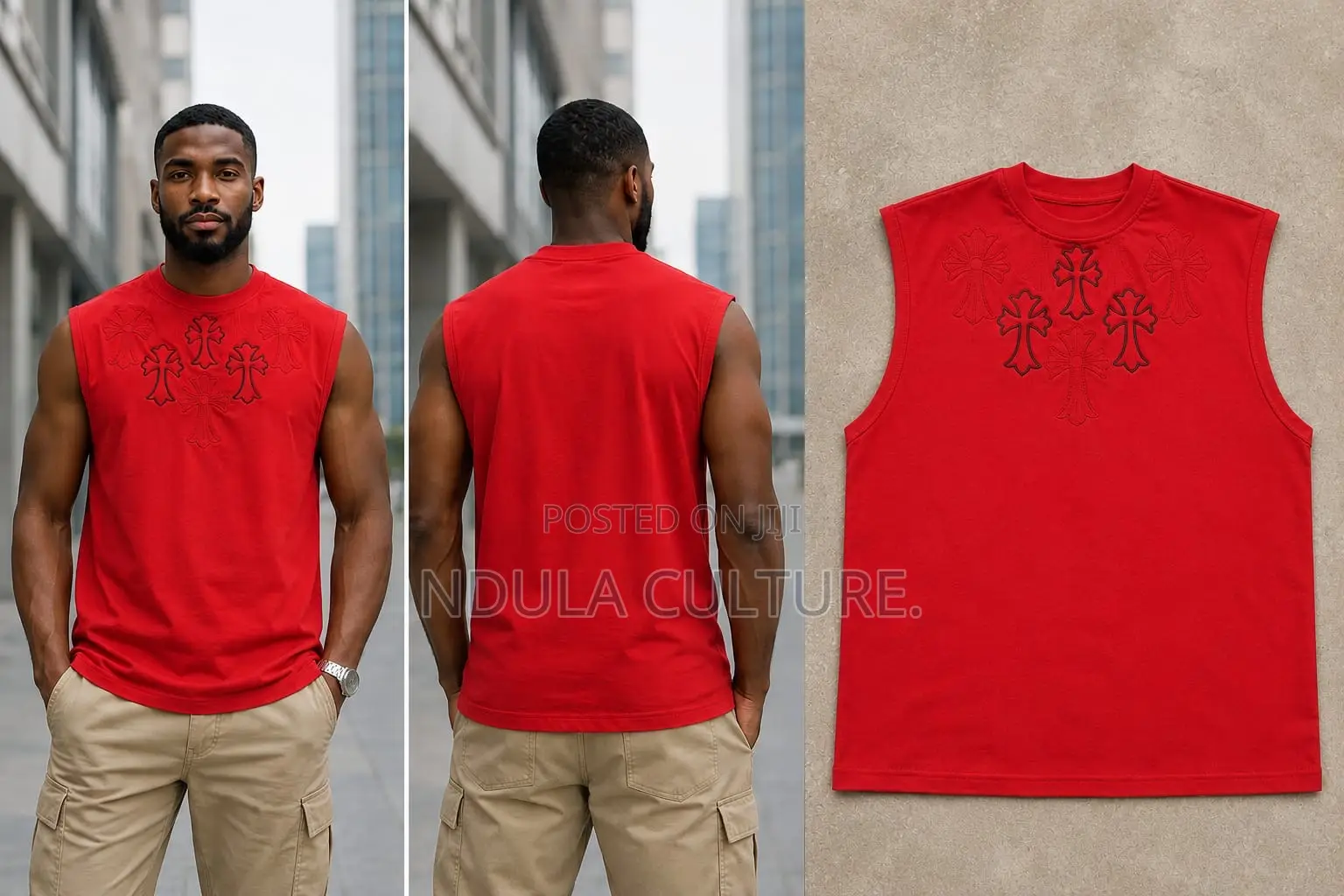 Chrome Hearts Sleeveless Tshirts (Tank Top)