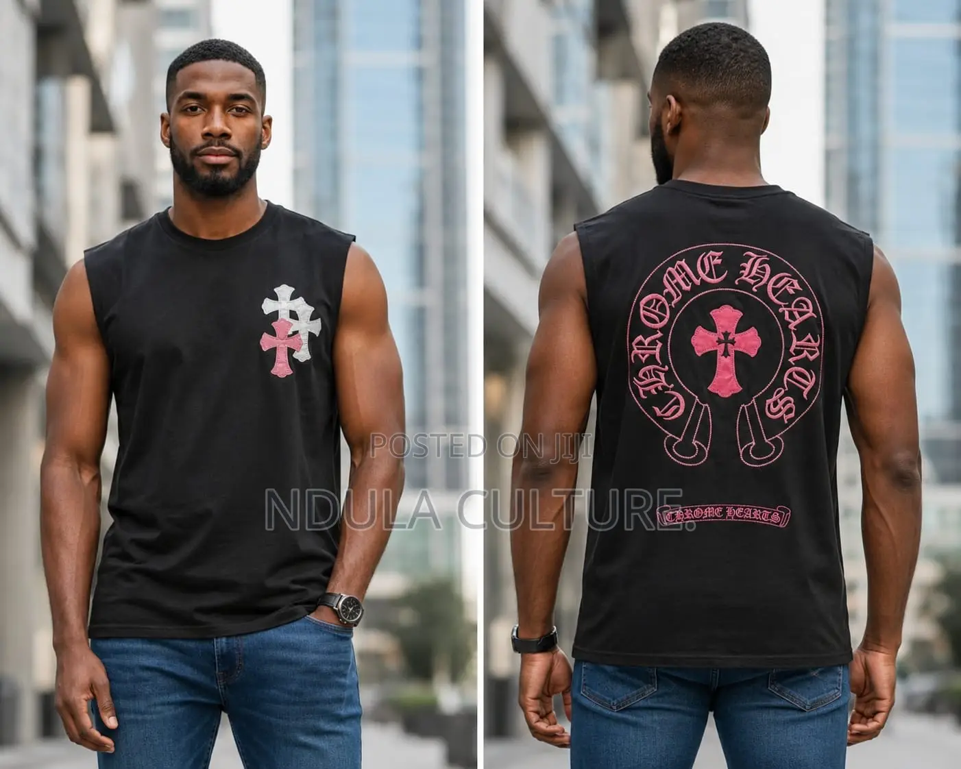 Chrome Hearts Sleeveless Tshirts (Tank Top)