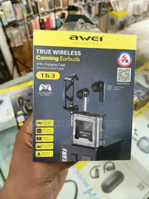 AWEI T63 Wireless Earbuds Bluetooth Ear Buds - Black