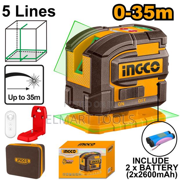 Ingco HLL306502 Self-Leveling Line Laser 0~35m - main view