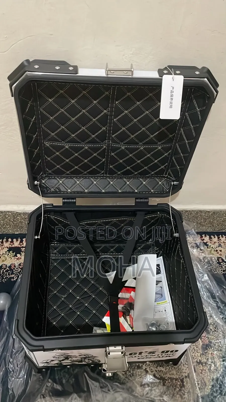 Motorcycle Aluminium Top Box 55 Litres
