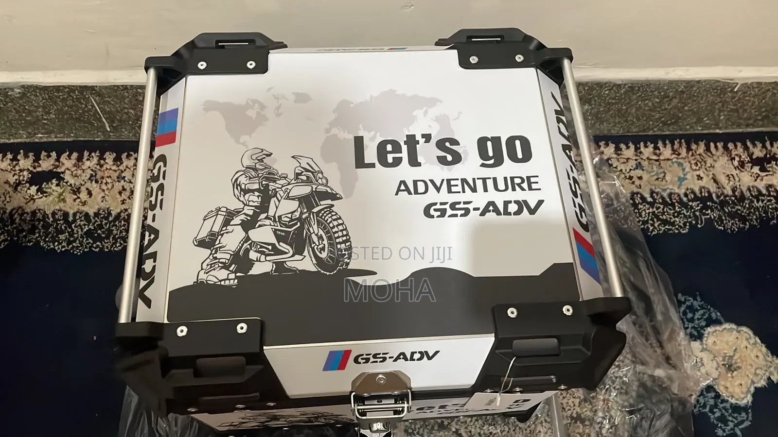 Motorcycle Aluminium Top Box 55 Litres