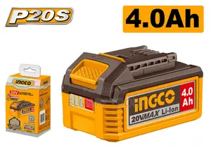 Ingco FBLI20021 Lithium-Ion Battery Pack 4.0Ah 20V