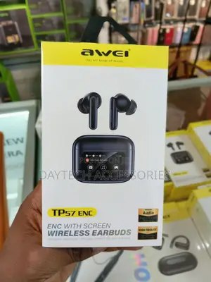 Awei TP57 True Wireless Bluetooth Earbuds With ENC.
