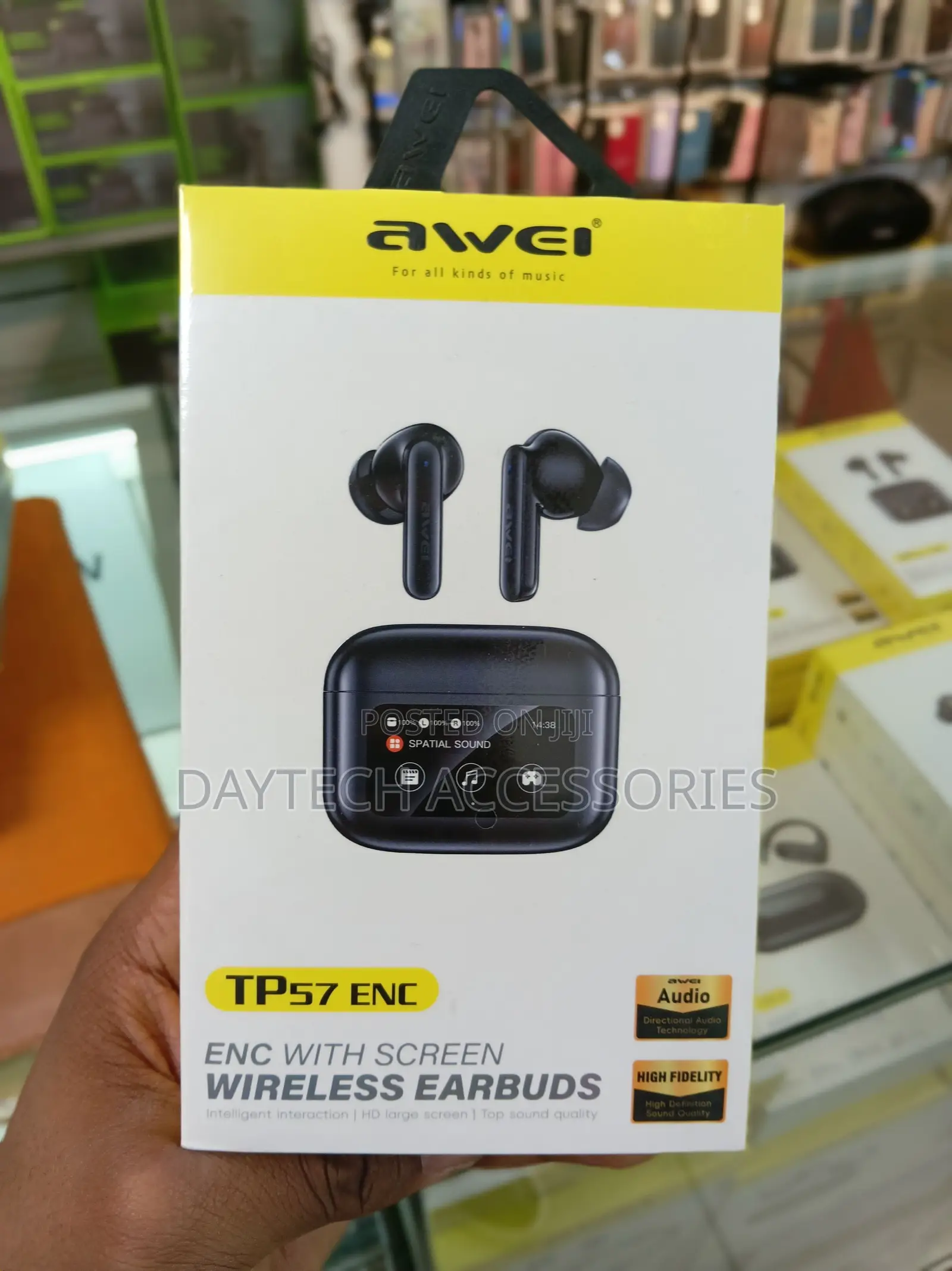 Awei TP57 True Wireless Bluetooth Earbuds With ENC.