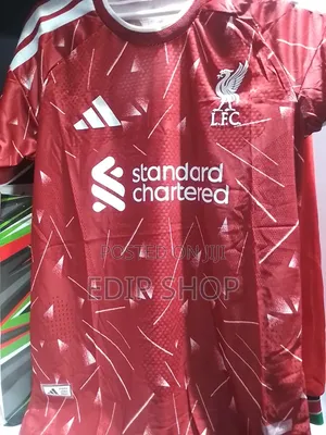 Liverpool FC New Season Jersey.