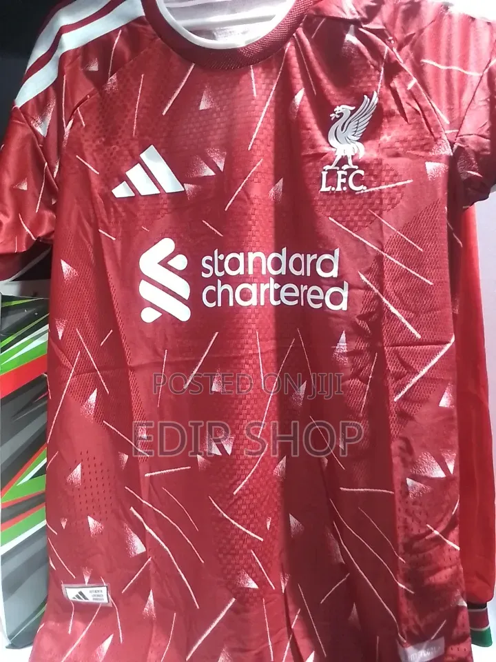 Liverpool FC New Season Jersey.