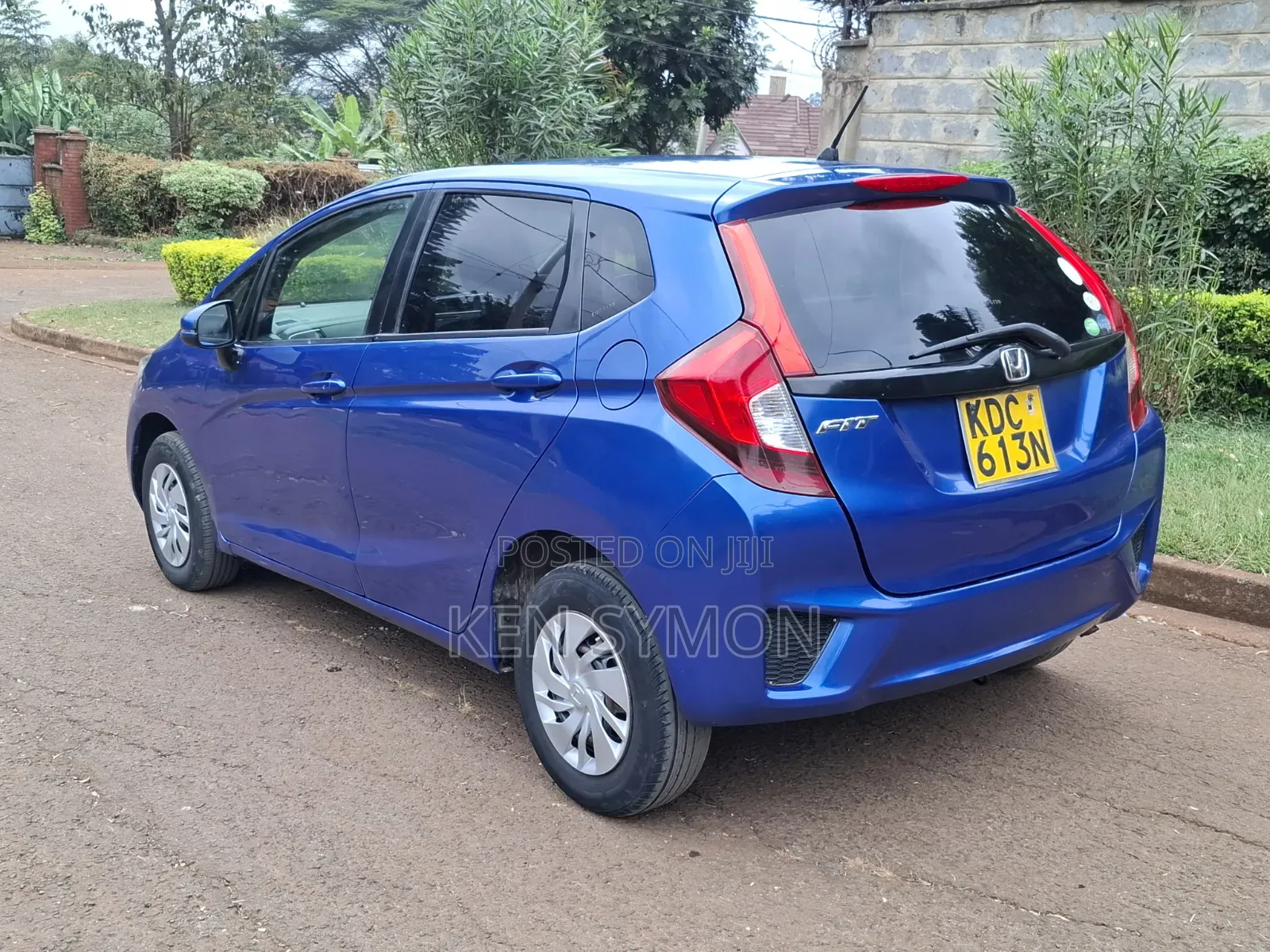 Honda Fit 2014 Blue