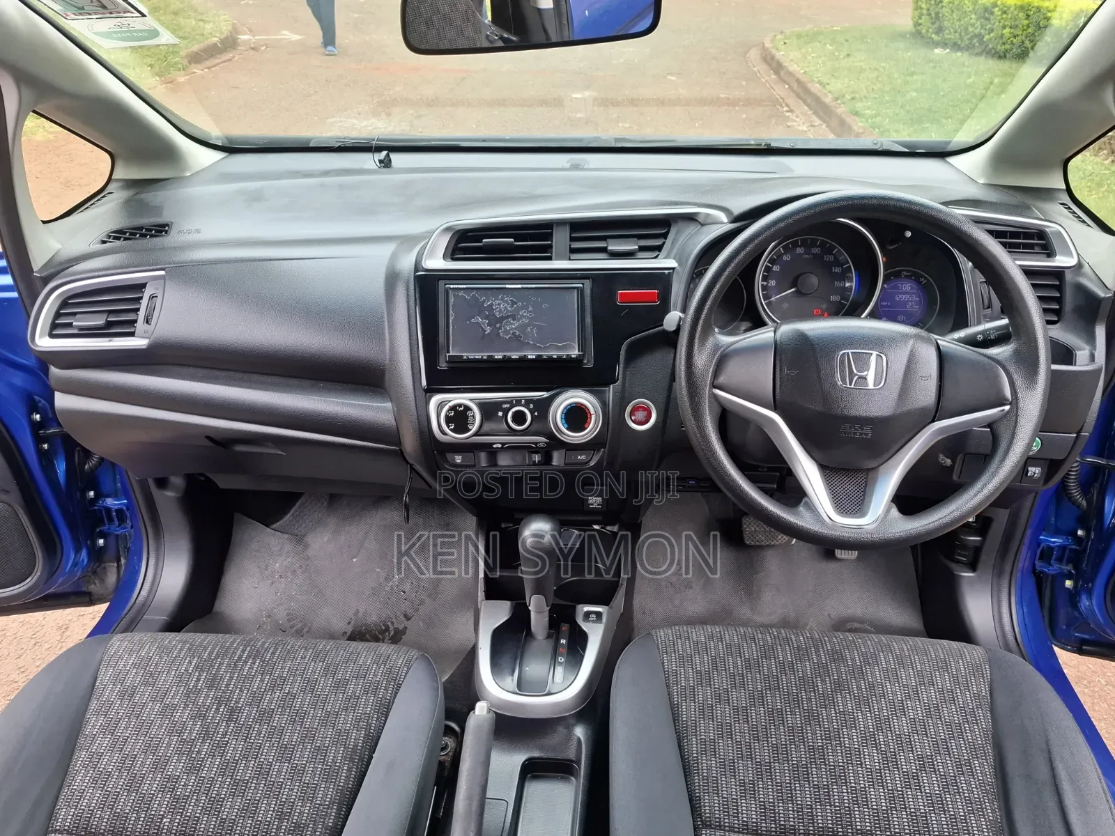 Honda Fit 2014 Blue
