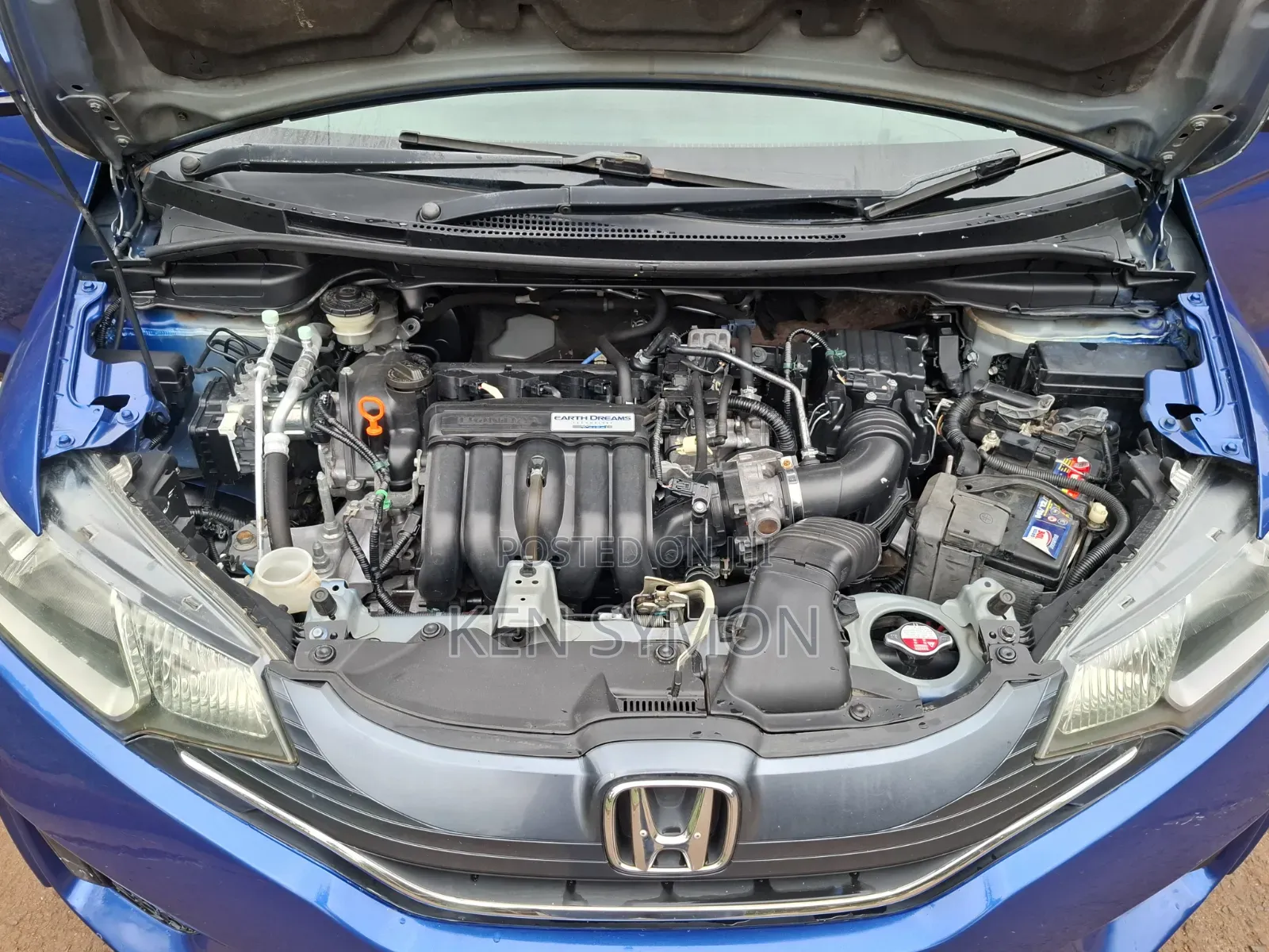 Honda Fit 2014 Blue
