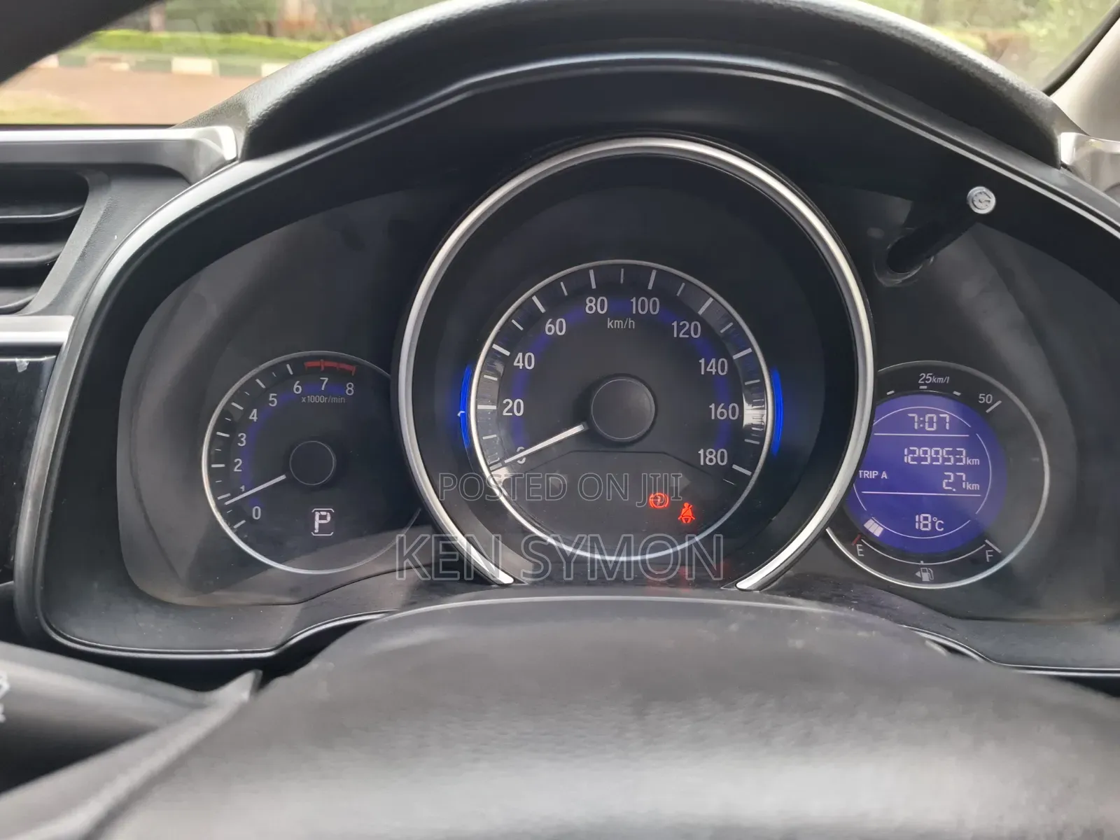 Honda Fit 2014 Blue