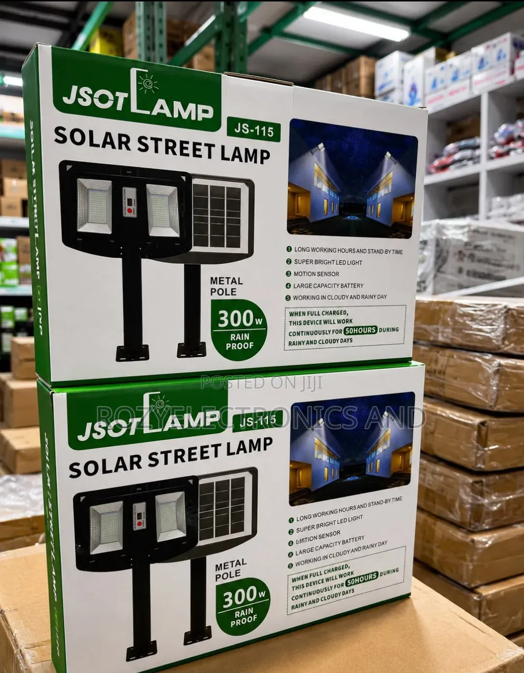 Solar Street Lights 300 Watts
