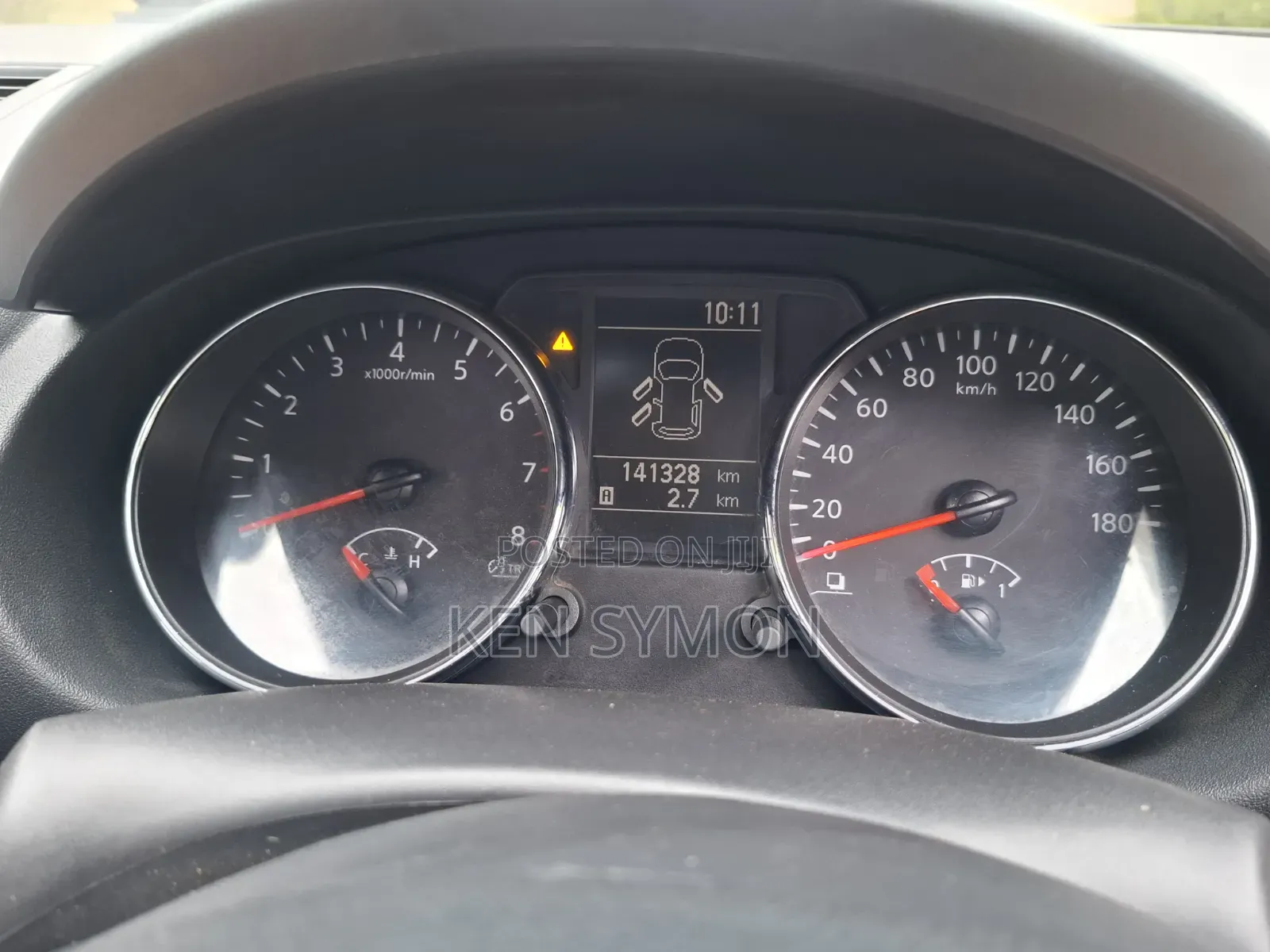 Nissan Dualis 2012 Black
