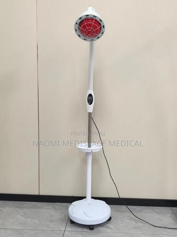 Mobile and Portable Infrared Lamp With Stand-for Pain Relief