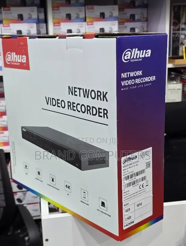 Dahua NVR 4216-16p-4ks3 16-Channel 16poe NVR Full Poe Ports