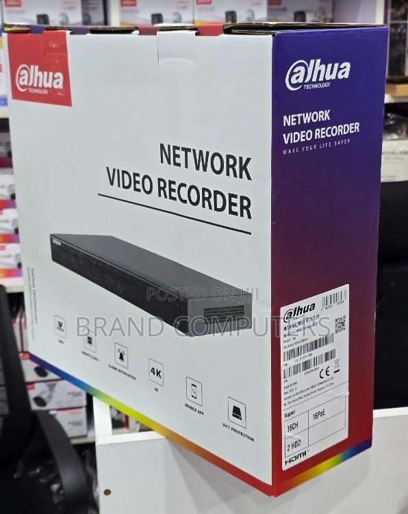 DAHUA NVR4216-16P-4KS3 16-Channel 16PoE Network Video Recorder