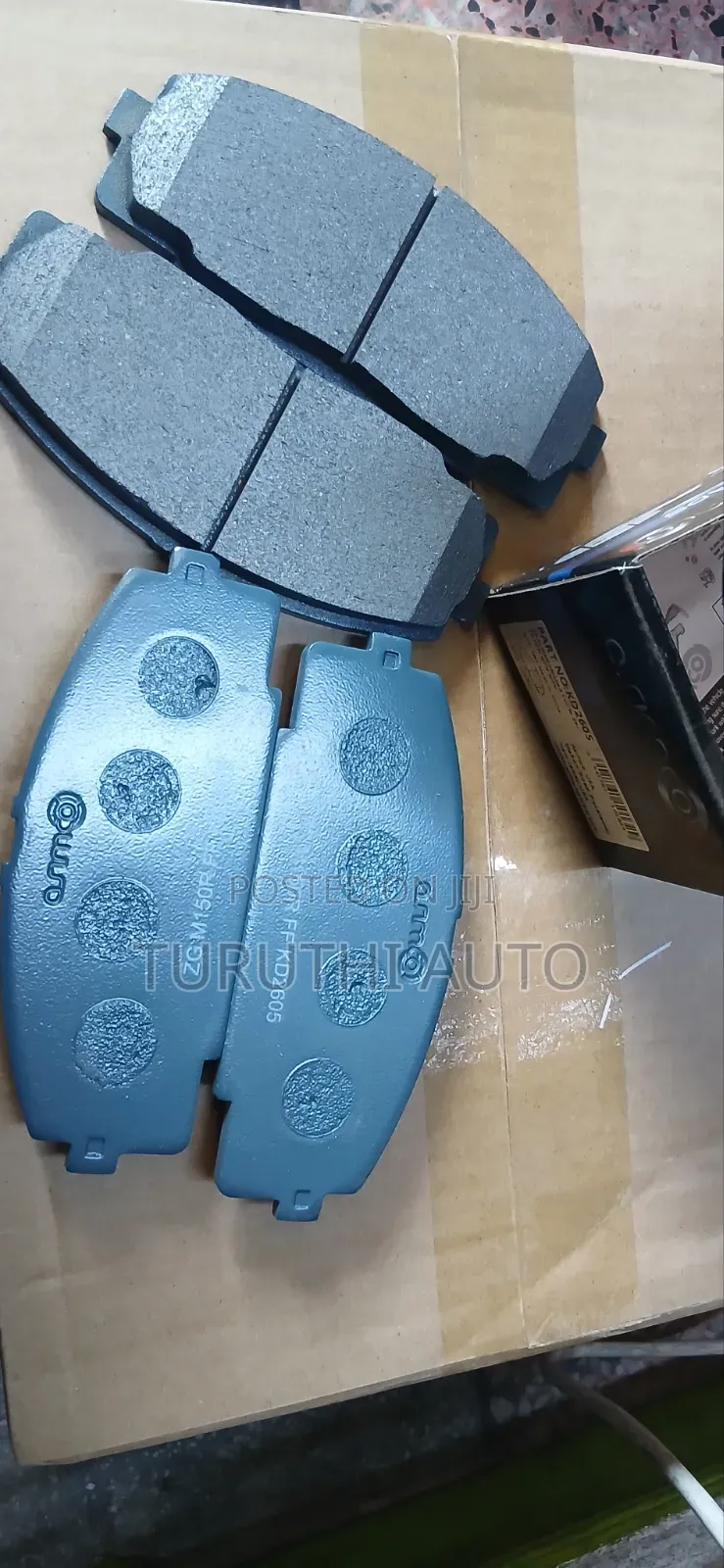 Asimco Brakepads Kd2605 for Toyota Hiace,Dyna