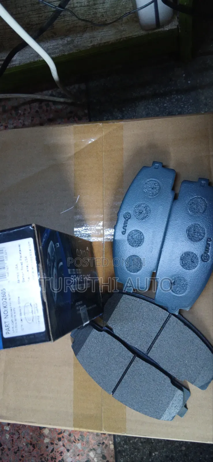 Asimco Brakepads Kd2605 for Toyota Hiace,Dyna
