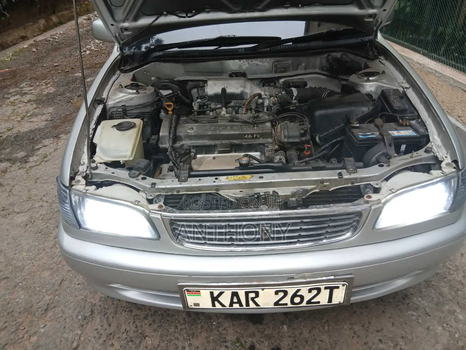 Toyota Corolla 1998 Gray