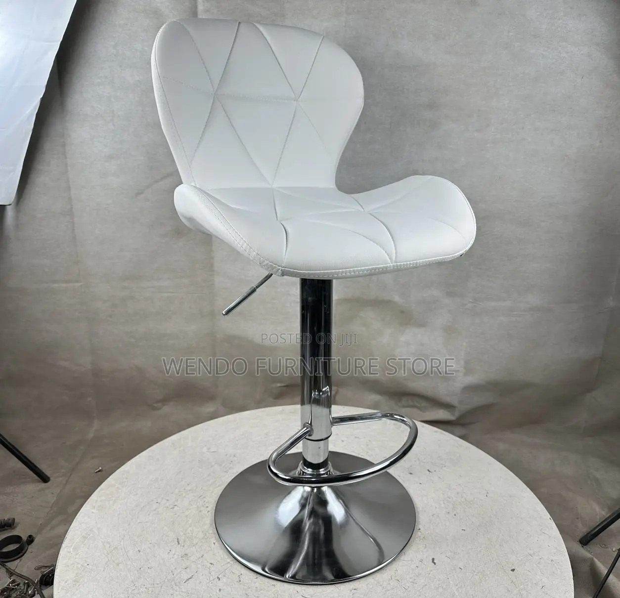 Barstools; Adjustable Home Dining Barstool With Butterfly Backrest