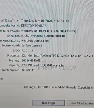 Laptop Microsoft Surface Book 16GB Intel Core i7 SSD 256GB