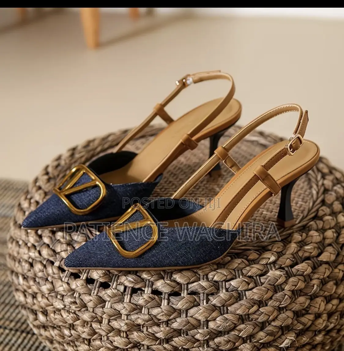 Valentino Garavani Denim Heels